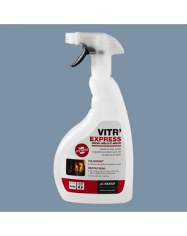 Produit nettoyant Vitr'Express 750 ML cheminée insert Dix Neuf